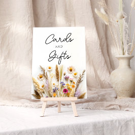 Wildblumen und Geschenke Poster