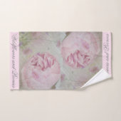 Wildblumen und Pfingställe Badhandtuch Set (Handtuch)