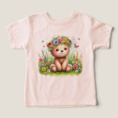 Wildblumen und Schmetterlinge Beary Niedlich (Design Vorderseite)