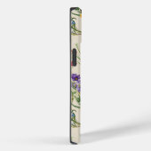 Wildblumen und Schmetterlinge Blumengarten Case-Mate iPhone Hülle (Rückseite / Rechts)