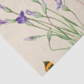 Wildblumen und Schmetterlinge Blumengarten Seidenpapier (Ausschnitt)