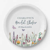 Wildblumen und Schmetterlinge Brautparty Party