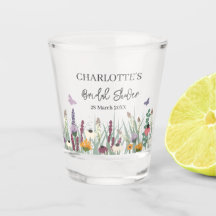 Wildblumen und Schmetterlinge Brautparty Party