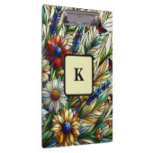 Wildblumen und Schmetterlinge für die Hartglaskons Klemmbrett (Rechts)