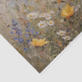 Wildblumen und Schmetterlinge Seidenpapier (Ausschnitt)