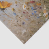 Wildblumen und Schmetterlinge Seidenpapier (Detail)