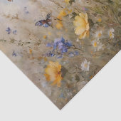 Wildblumen und Schmetterlinge Seidenpapier (Ausschnitt)