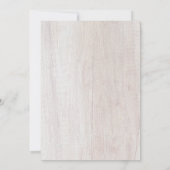 Wildblumen und Sonnenblumen Mason Jar Brautparty Einladung (Rückseite)