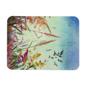 Wildblumen und Stars Magnet (Horizontal)