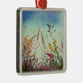 Wildblumen und Stars Ornament Aus Metall (Rechts)