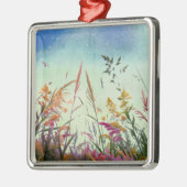 Wildblumen und Stars Ornament Aus Metall (Links)