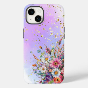Wildblumen und weiche Pastelltöne Case-Mate iPhone 14 Hülle