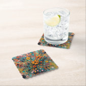 Wildblumen Untersetzer, blühend, lebhaft Untersetzer (Vor Ort)