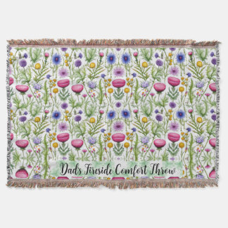 Wildblumen-Vater-Kamin-Komfort-Thron-Decke Decke