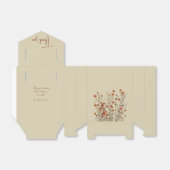 Wildblumen Vielen Dank für Ihr Hochzeitsgeschenk Geschenkschachtel (Ungefaltet)