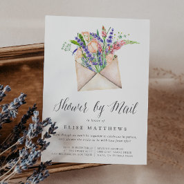 Wildblumen Virtual Baby oder Brautparty per Mail Einladung