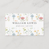 Wildblumen Visitenkarte (Vorderseite)