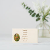 WILDBLUMEN VISITENKARTE (Stehend Vorderseite)