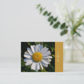 WILDBLUMEN VISITENKARTE (Stehend Vorderseite)