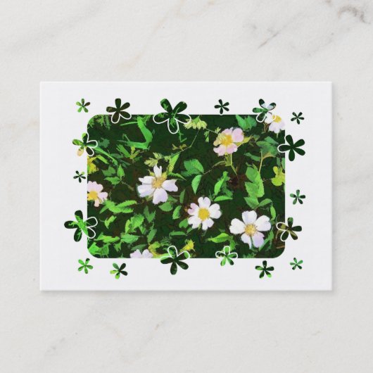 WILDBLUMEN VISITENKARTE (Vorderseite)