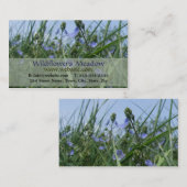 Wildblumen-Visitenkarte Visitenkarte (Vorne/Hinten)