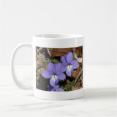 Wildblumen Vögel-Foot Violet III Geschenke und Bek Kaffeetasse (Links)