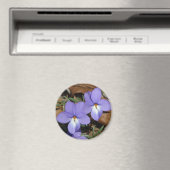 Wildblumen Vögel-Foot Violet III Geschenke und Bek Magnet (In Situ (Geschirrspüler))