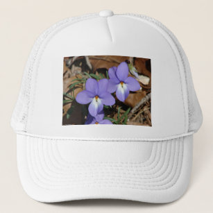 Wildblumen Vögel-Foot Violet III Geschenke und Bek Truckerkappe