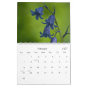 Wildblumen von Kalender Europas 2010 (Feb 2027)
