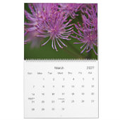 Wildblumen von Kalender Europas 2010 (Mär 2027)