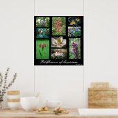 Wildblumen von Louisiana Poster (Küche)