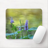 Wildblumen von Pond Mousepad (Mit Mouse)