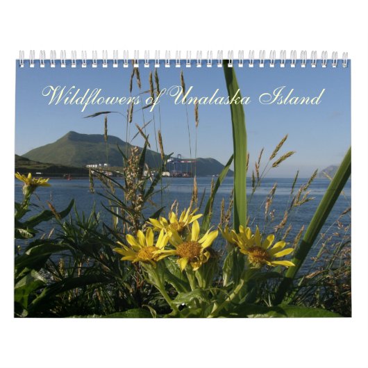 Wildblumen von Unalaska Insel Kalender (Titelbild)