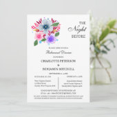 Wildblumen Vor dem Probe Einladung (Stehend Vorderseite)