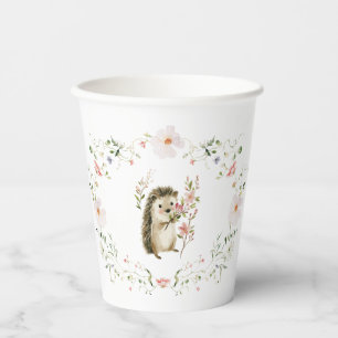 Wildblumen-Wald-Baby-Tiere-Baby-Party Pappbecher