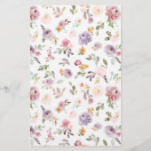 Wildblumen, was in Ihrem Geldbörsenspiel ist (Rückseite)