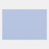 Wildblumen Wasserfarbe in Süß-Rot und Blau Geschenkpapier Set (Vorderseite 2)