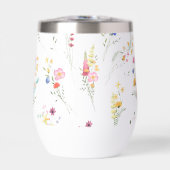 Wildblumen-Wasserfarben-Blumenmuster (Vorderseite)