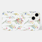 Wildblumen-Wasserfarben-Blumenmuster Case-Mate iPhone Hülle (Rückseite (Horizontal))