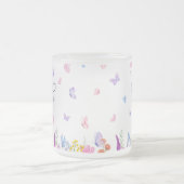 Wildblumen Wasserfarbene Christliche Verse Mattglastasse (Mittel)