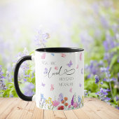 Wildblumen Wasserfarbene Christliche Verse Tasse
