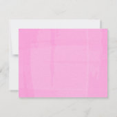 Wildblumen Wasserfarbene Frühlingsböden Mitteilungskarte (Rückseite)