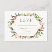 Wildblumen Wasserfarbenhochzeit im Herbst