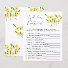 Wildblumen Wer Papa am besten kennt