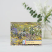 Wildblumen Western Australien Postkarte (Stehend Vorderseite)
