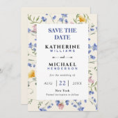 Wildblumen-Wiese Save The Date (Vorne/Hinten)