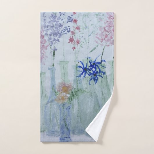 Wildblumen Wilde Blume Badhandtuch Set (Handtuch)