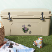 Wildblumen Wildgeranien und Frühlingssaugen Aufkleber (Kühler)