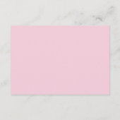 Wildblumen Windelkarte Begleitkarte (Rückseite)