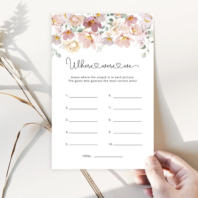 Wildblumen Wo waren wir Brautparty (Von Creator hochgeladen)